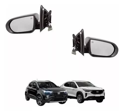 Par Retrovisores Fiat Pulse Fastback 2022 2023 Sensor Intermitente
