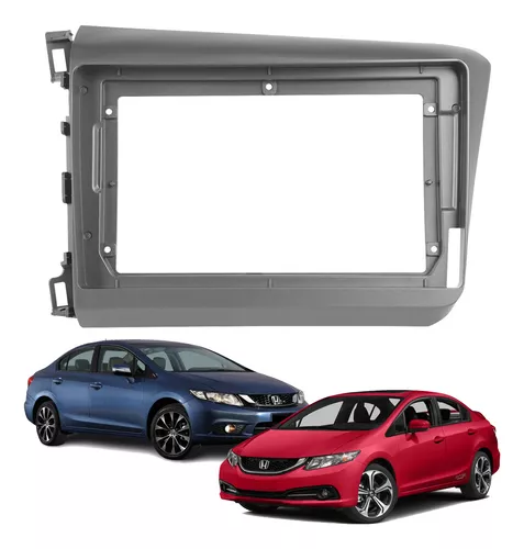 Marco 2 Din 9 Pulgada Honda Civic 2012 a 2016 - Grafito