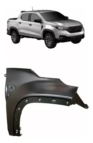 Guardabarros delantero Strada 2020 2021 2022 2023 2024 2025 (precio unitario) derecho/izquierdo