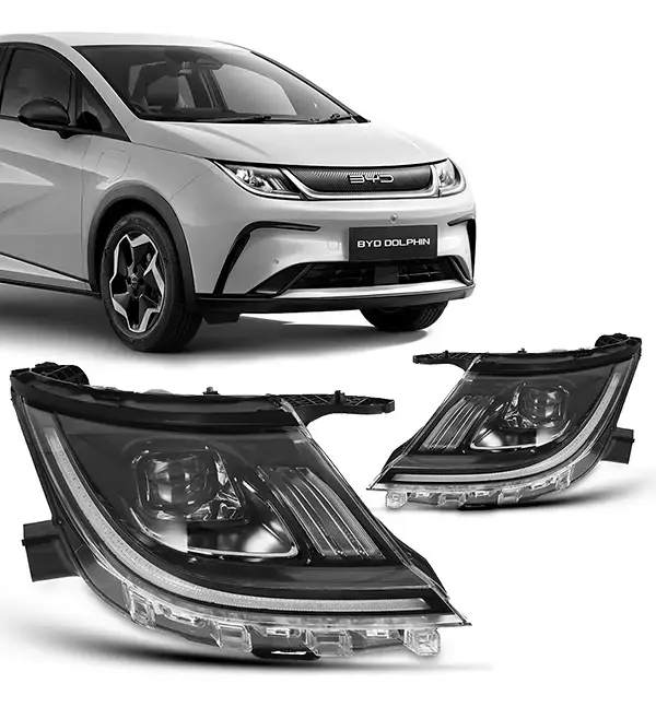 01 Farol Byd Dolphin 2023 a 2026, totalmente LED, 8 piezas, iluminación