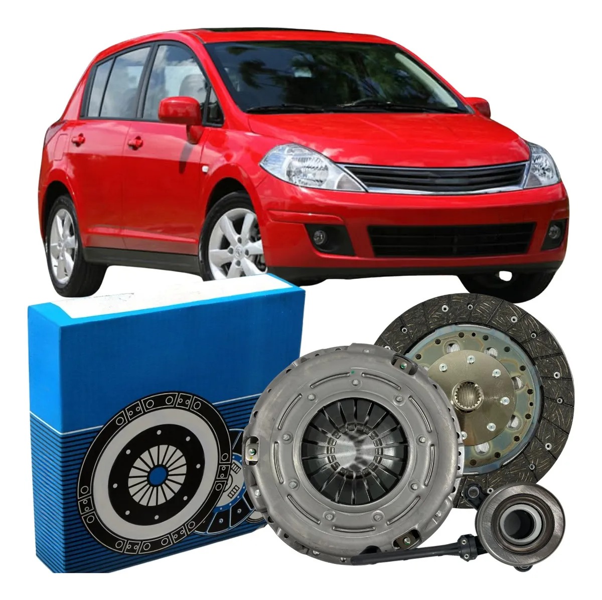 Kit De Embrague Sachs Sentra Tiida Livina 1.8 2.0 16v