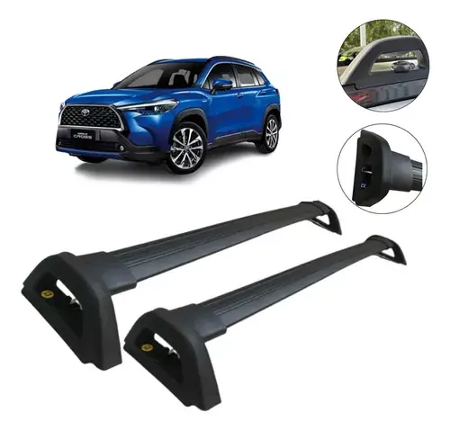 Toyota Corolla Cross 2025 Viga Techo Negra