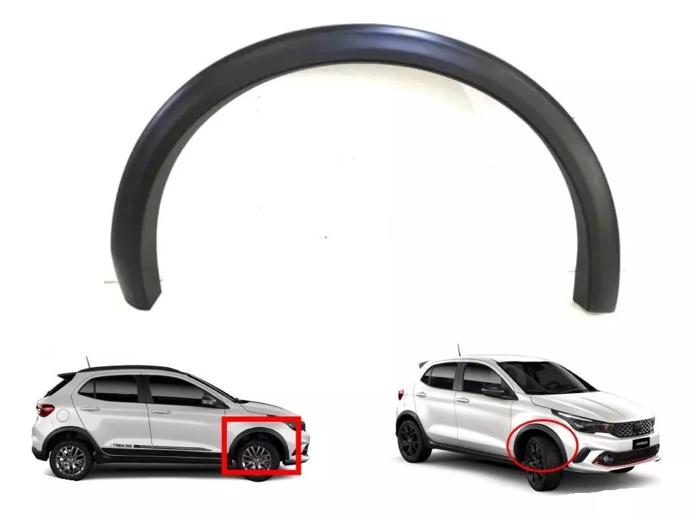 Fender guardabarros delantero derecho Argo Treeking y Hgt Original