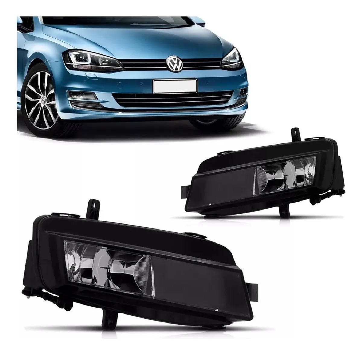 Par de faros delanteros Milha Golf Mk7.5 2018 2019 2020