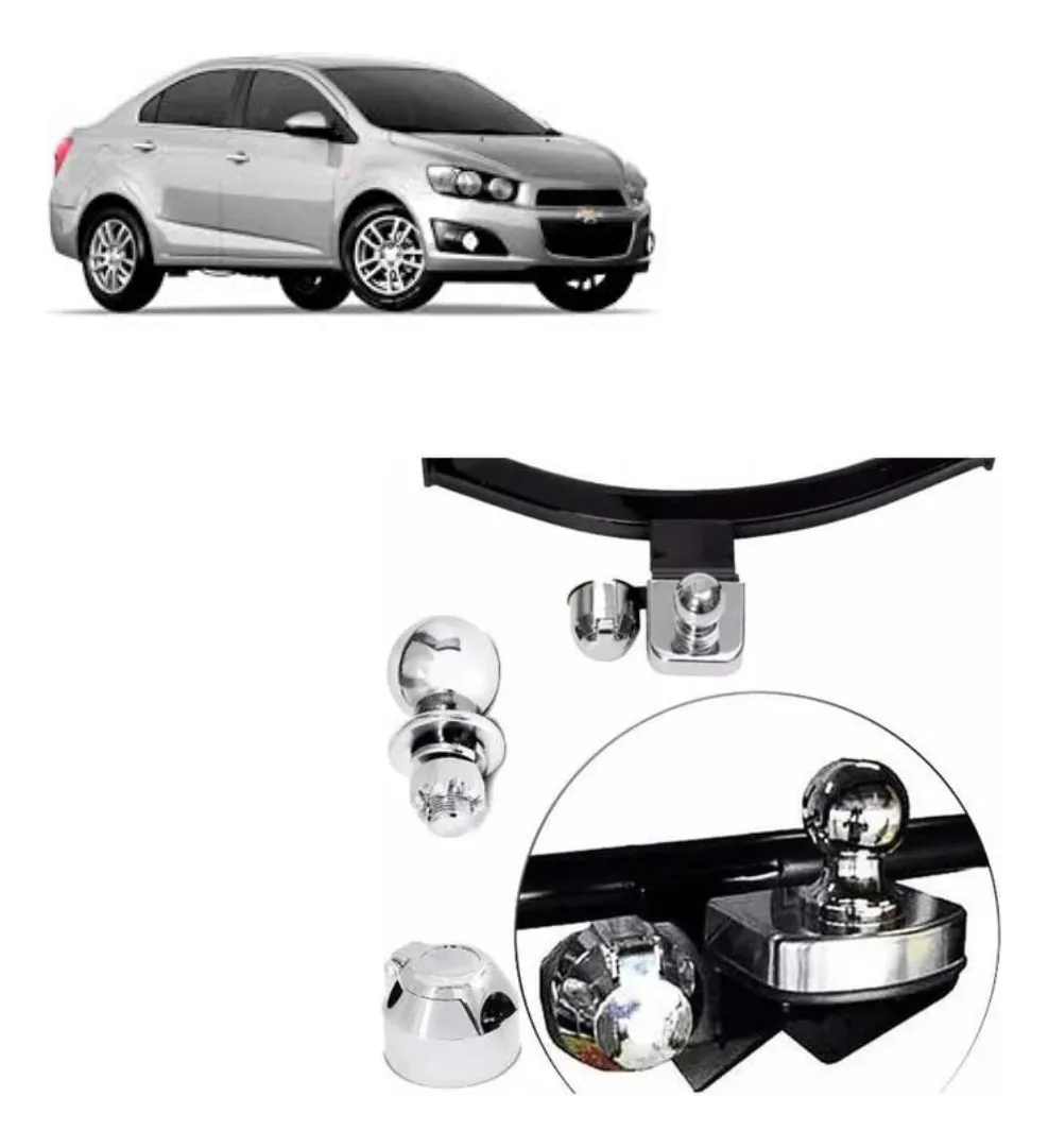 Enganche de remolque de 400 kg para Chevrolet Sonic Sedán