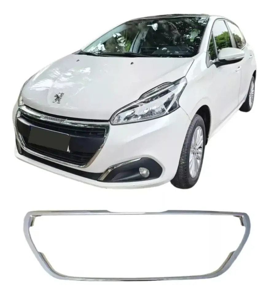 Marco Rejilla Cromada Peugeot 208 2017 2018 2019 20