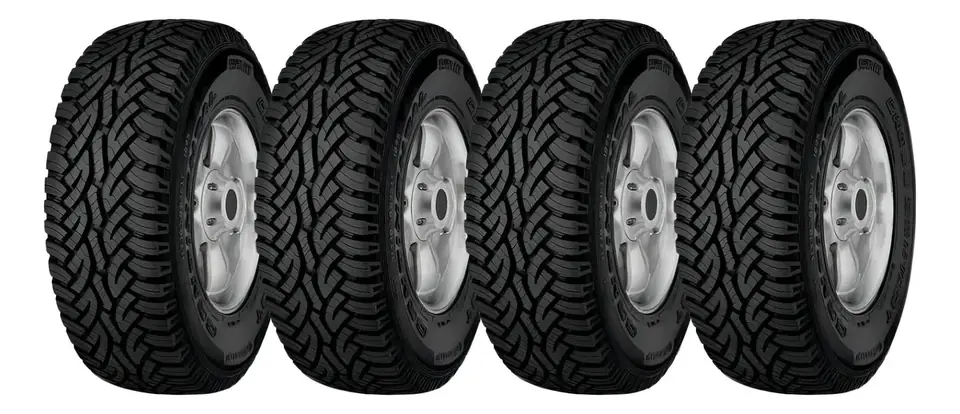 Kit 4 Neumáticos Continental 205/60r15 91h Fr Crosscontact At