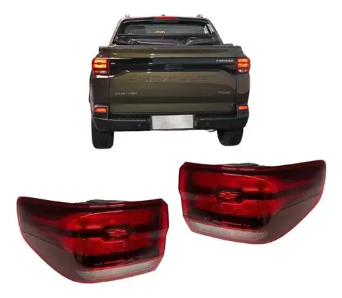 Par de Luces Traseras Chevrolet Montana Ltz 2023 2024 Original
