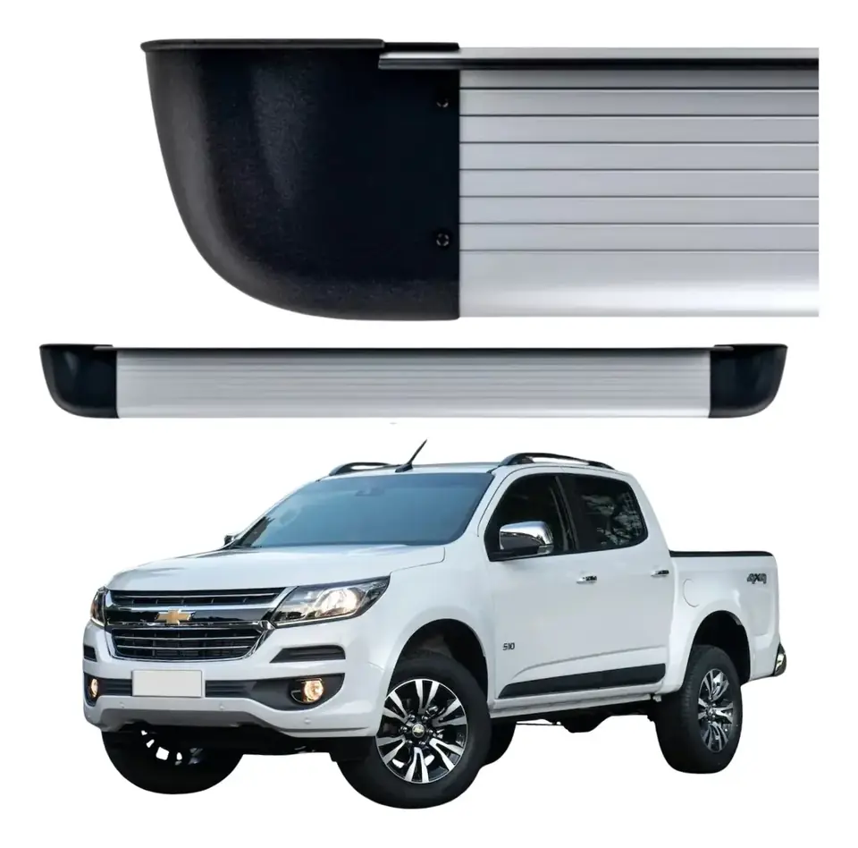 Estribo Lateral Aluminio Chevrolet S-10 Doble Cabina 2014