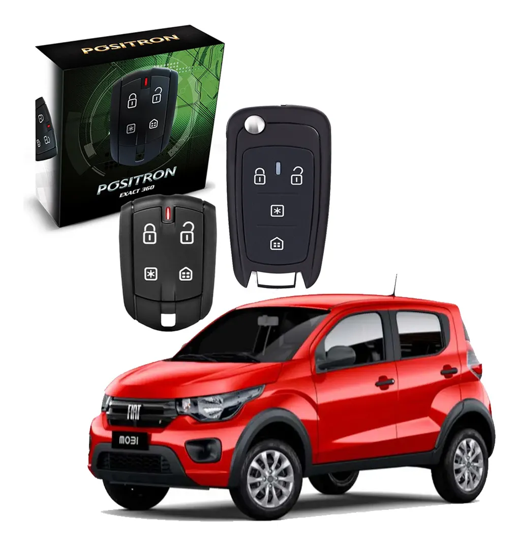 Mobi Alarma de coche 2023 2024 2025 Llave de navaja de bolsillo