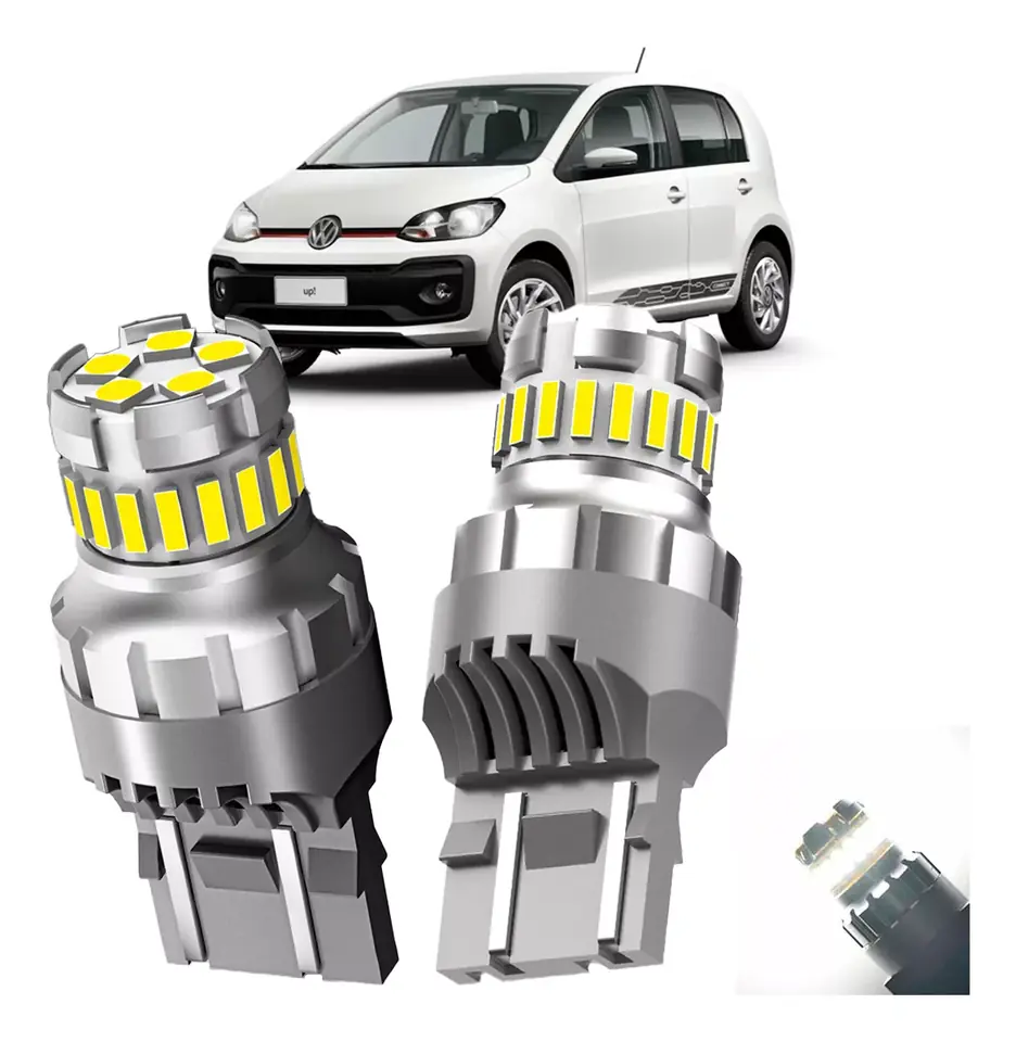 Luz diurna LED DRL para VW Up Tsi 2018-2020 Super White 2 polos