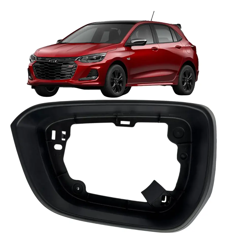 Marco Moldura de Retrovisor Chevrolet Onix / Onix Plus 2021 a 2025 – Unidad