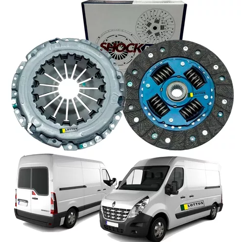 Kit de Embrague para Renault Master 2.3 16V dCi (2013 a 2022) – Volante Sólido
