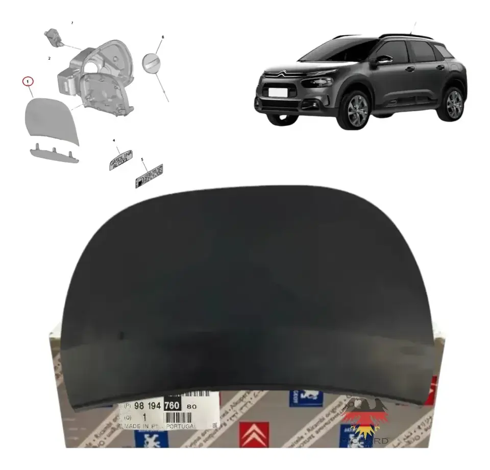 Tapón del depósito de combustible para Citroën C4 Cactus - Original