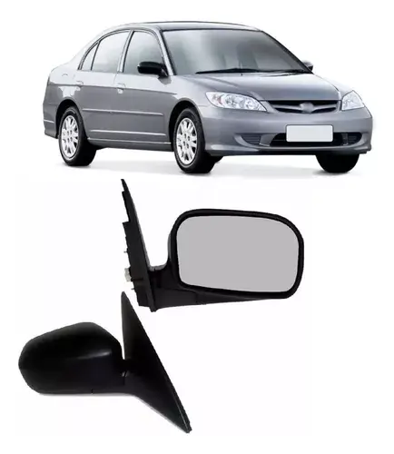 Civic 2002 /2005 Retrovisor eléctrico derecho