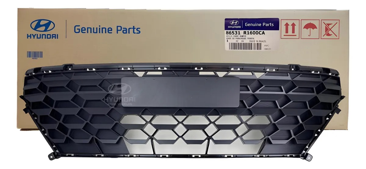 Parrilla Paragolpes delantero Hb20 hb20s 2023/2025 Original Hyundai