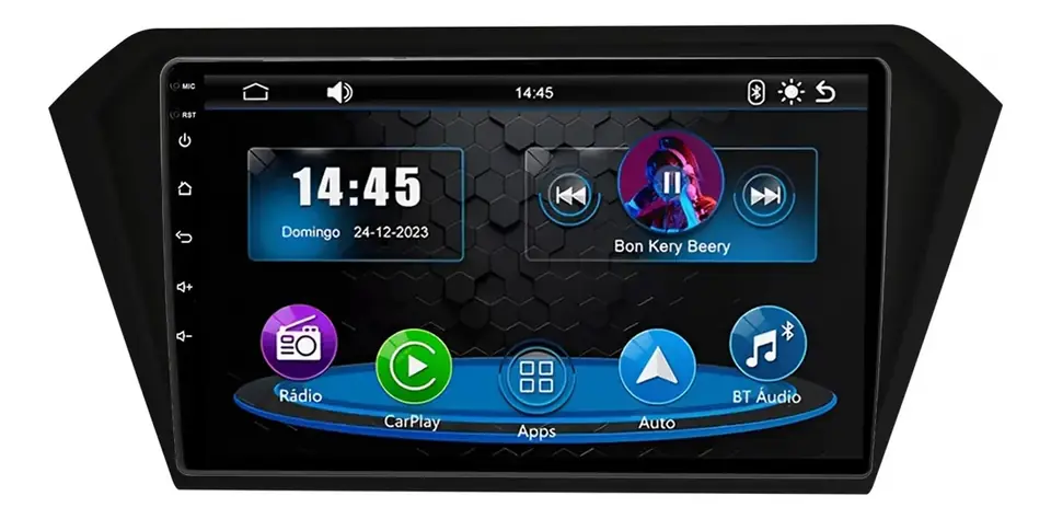 Multimedia 9p Gol G7 G8 Carplay Android Auto Mp5 + Marcha atrás