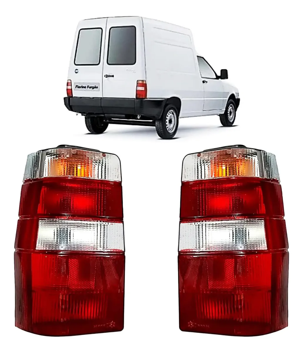 Par de luces traseras Fiorino 1986 87 88 89 a 2013