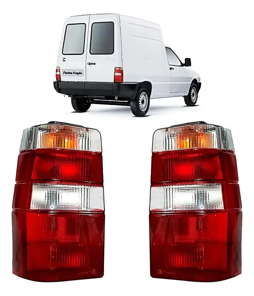 Par de luces traseras Fiorino 1986 87 88 89 a 2013