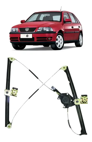 Máquina de Vidro Dianteira Elétrica – VW Gol/Parati/Saveiro G2 G3 G4 (1998 a 2008) – 4 Portas