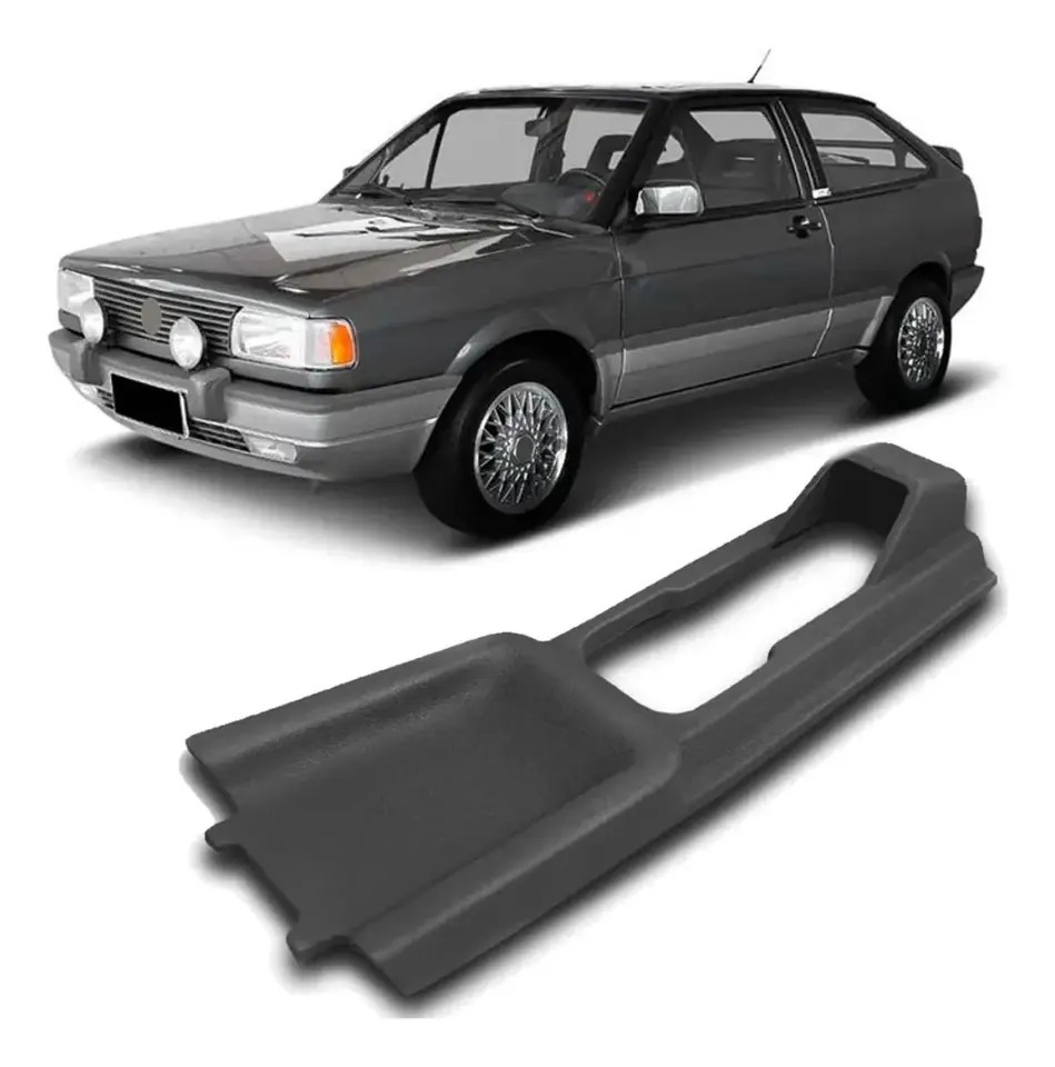Prolongador de la consola central original cuadrado de VW Gol GTI GTS GL 1987-1994
