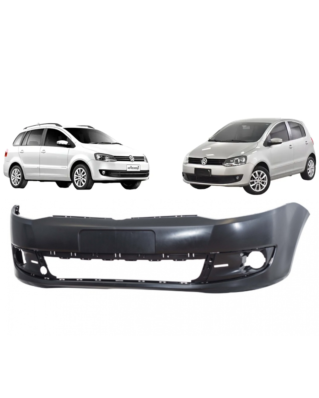 Paragolpes Delantero Volkswagen Fox / Suran (Modelos 2010 a 2015 - Fase 2)