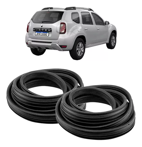2 Gomas Puertas Laterales Duster 2015 Al 2022 Trasera