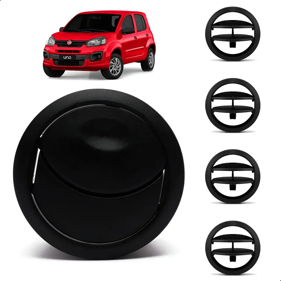 Kit de 4 Difusores de Salida de Aire para Fiat Nuevo Uno Vivace, Way y Attractive