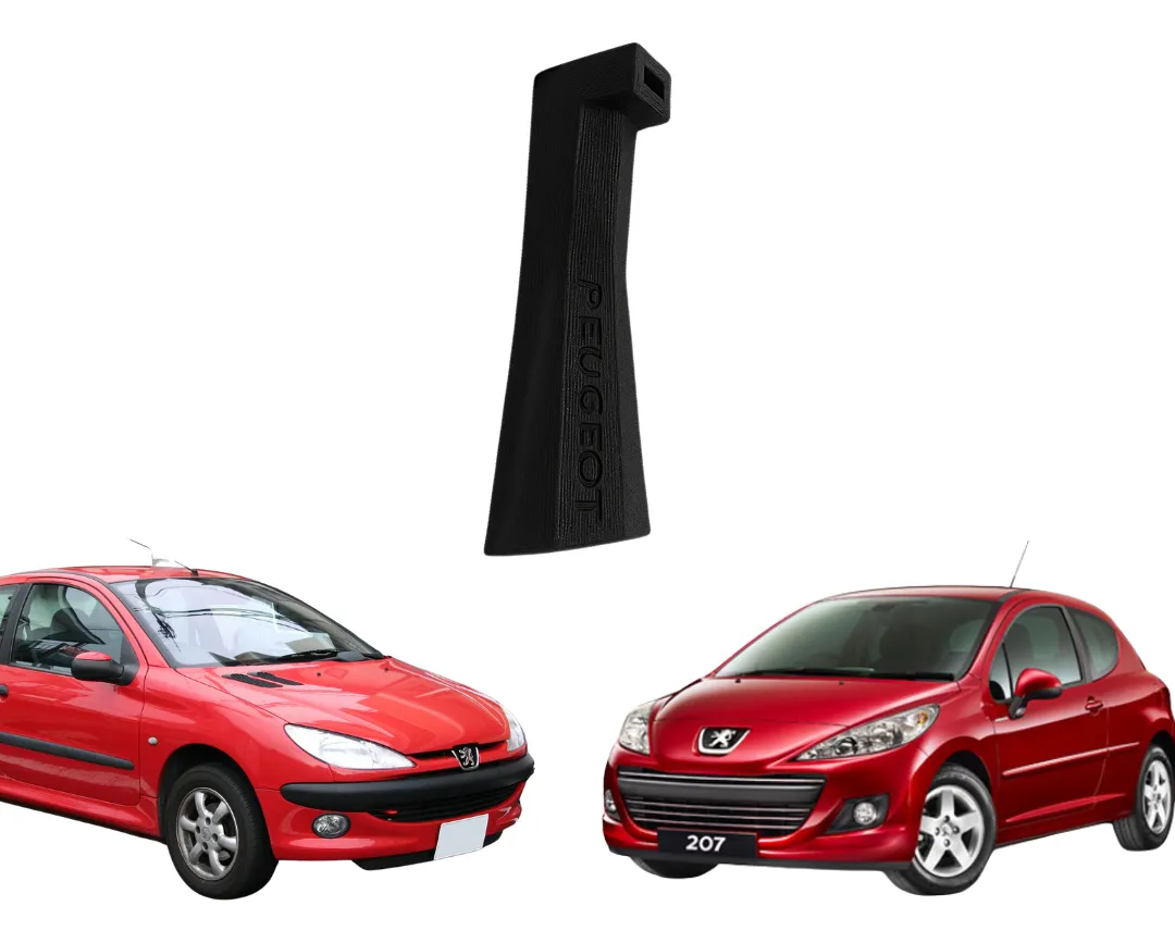 Manija de la cerradura del capó del Peugeot 206/207 - Pieza reforzada