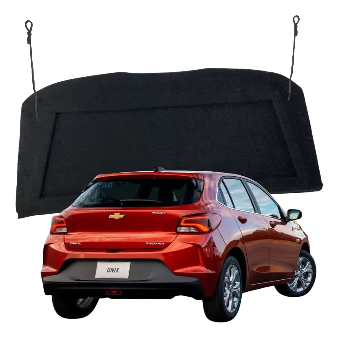 Tapa maletero Chevrolet Onix Hatch 2020 2021 2022