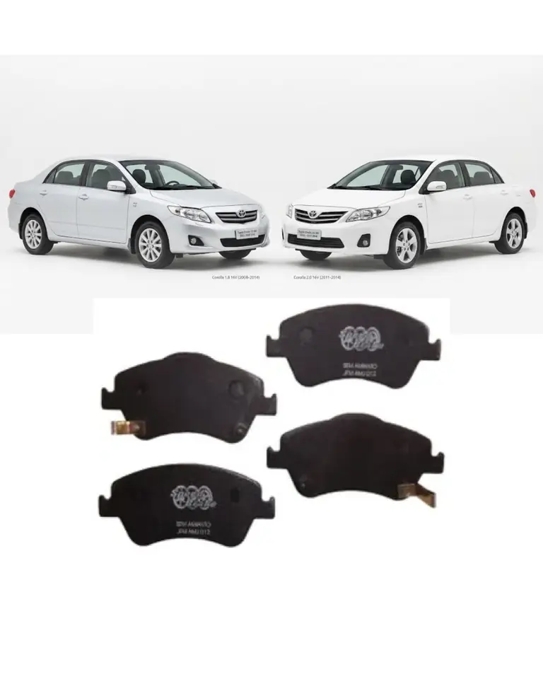 Juego de pastillas de freno delanteras Speed ​​Brake — Toyota Corolla (modelos 2008 a 2014)