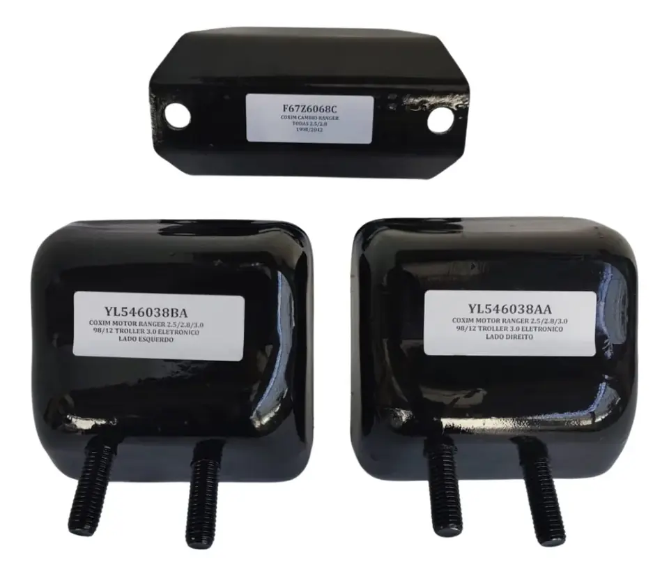 Kit de Tacos de  motor Ranger 2001 a 2011 Diésel 2.5 2.8 3.0 3 piezas