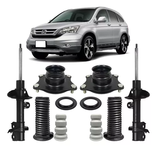 Par Amortiguadores Delanteros + Kit cr-v 2007 a 2011