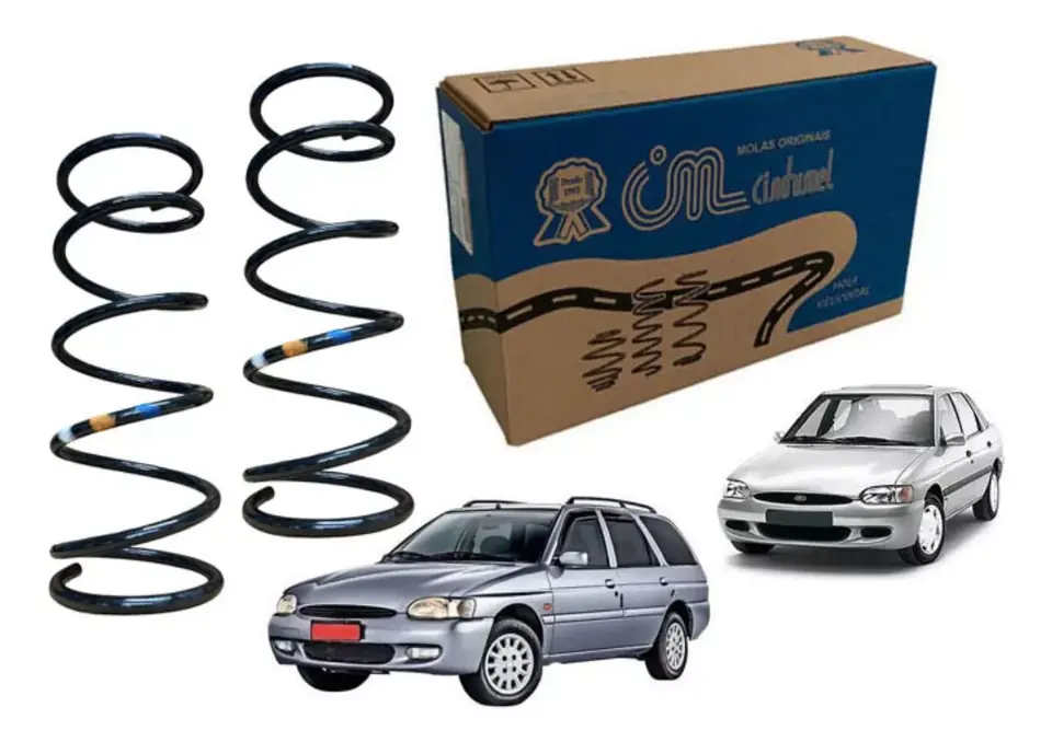 Par Muelles Delanteros Escort Zetec Sw 97 98 99 A 2003 (con Aire)