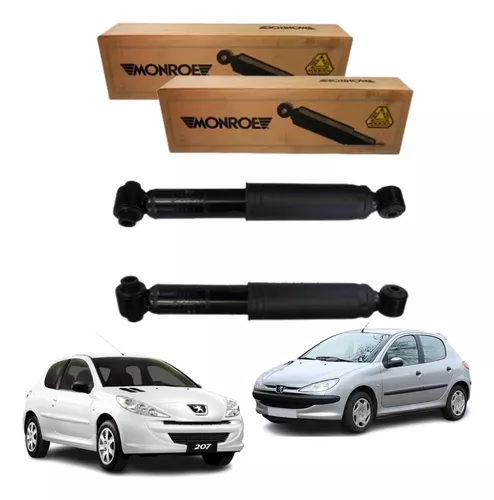 Par Amortiguadores Traseros Peugeot 207 2011 2012 2013