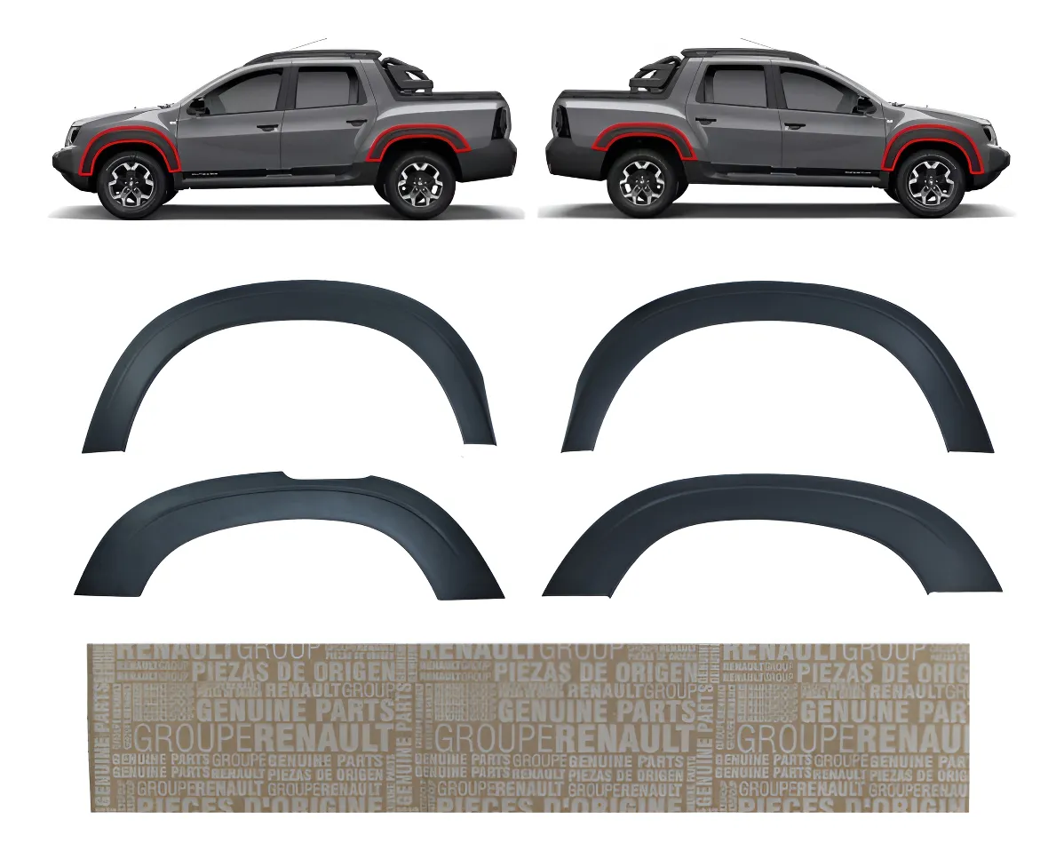 Kit de f4 fender Renault Oroch