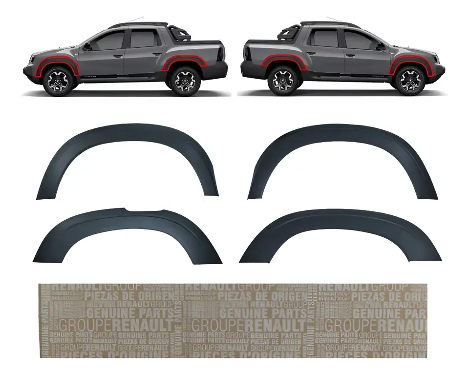 Kit de f4 fender Renault Oroch