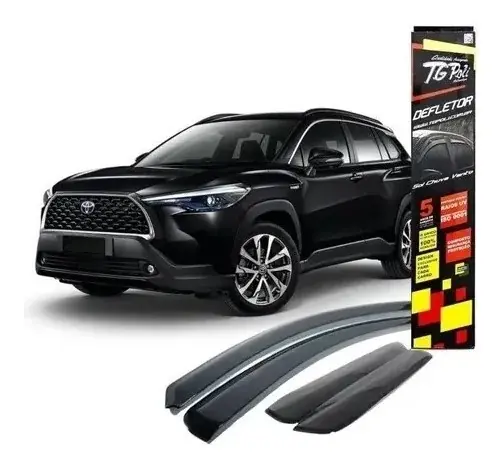 Deflector de lluvia para Toyota Corolla Cross 2021-2025 Tg Poli
