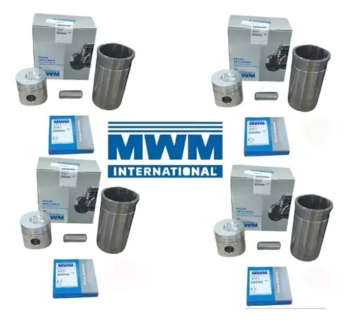 Kit Motor Mwm 229Td ( Turbinado ) trator  Valmet 118 Valmet 128 Valmet 148