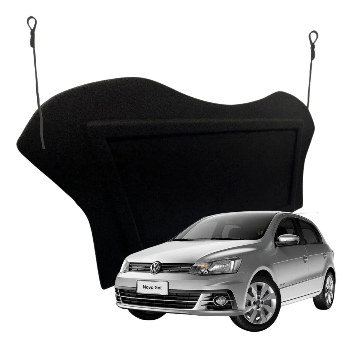 Cubierta del maletero trasero para Volkswagen Gol G7 2017 2018 2019