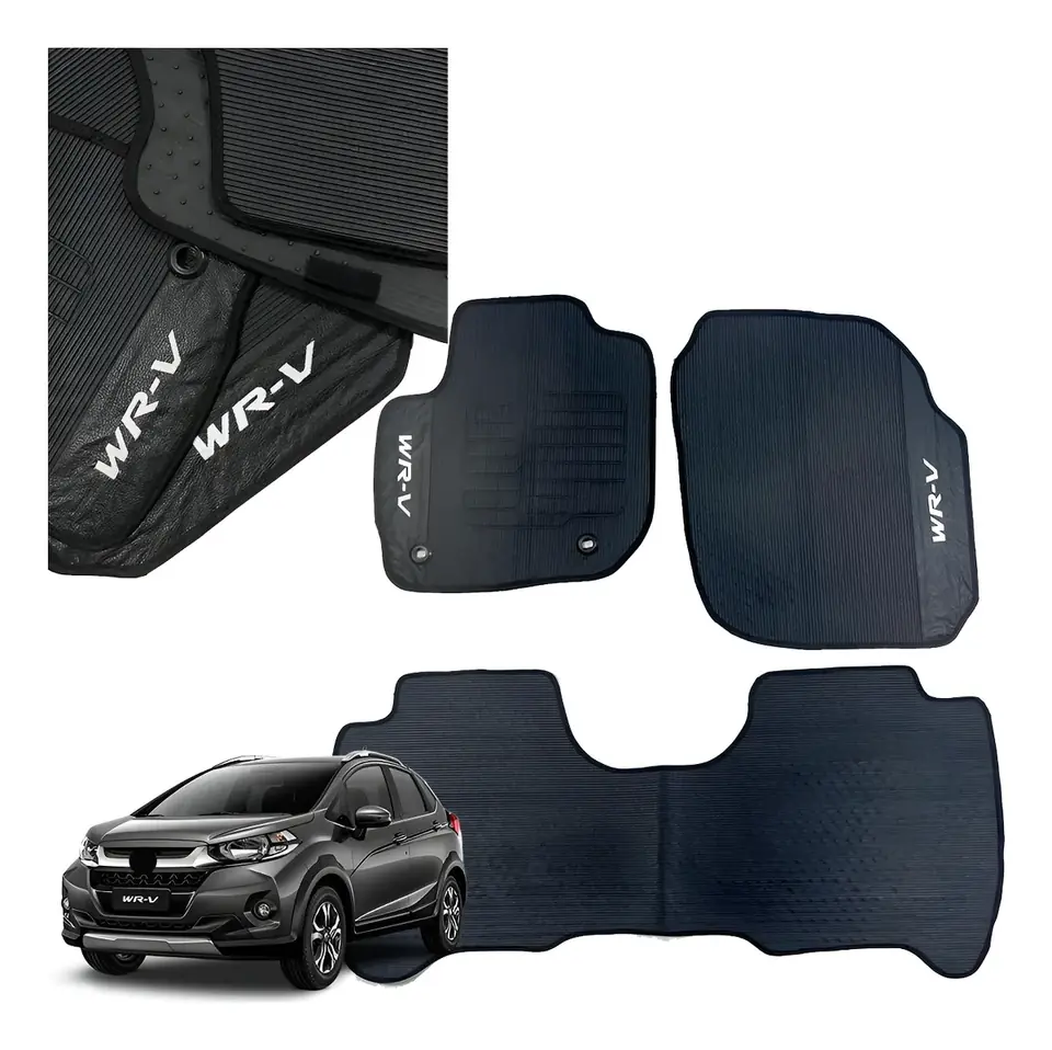 Juego de alfombrillas de goma personalizadas para coche WRV (2017-2022)