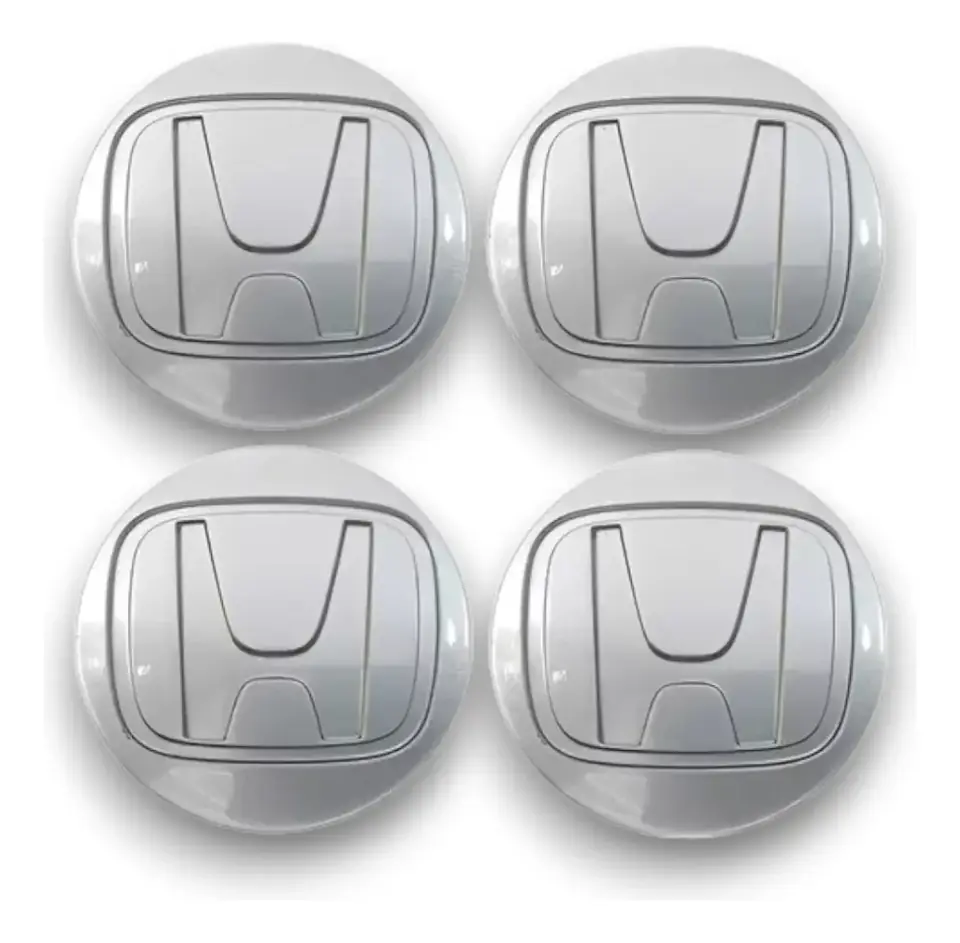Juego de 4 tapas centrales para ruedas de Honda Fit, City y Civic.