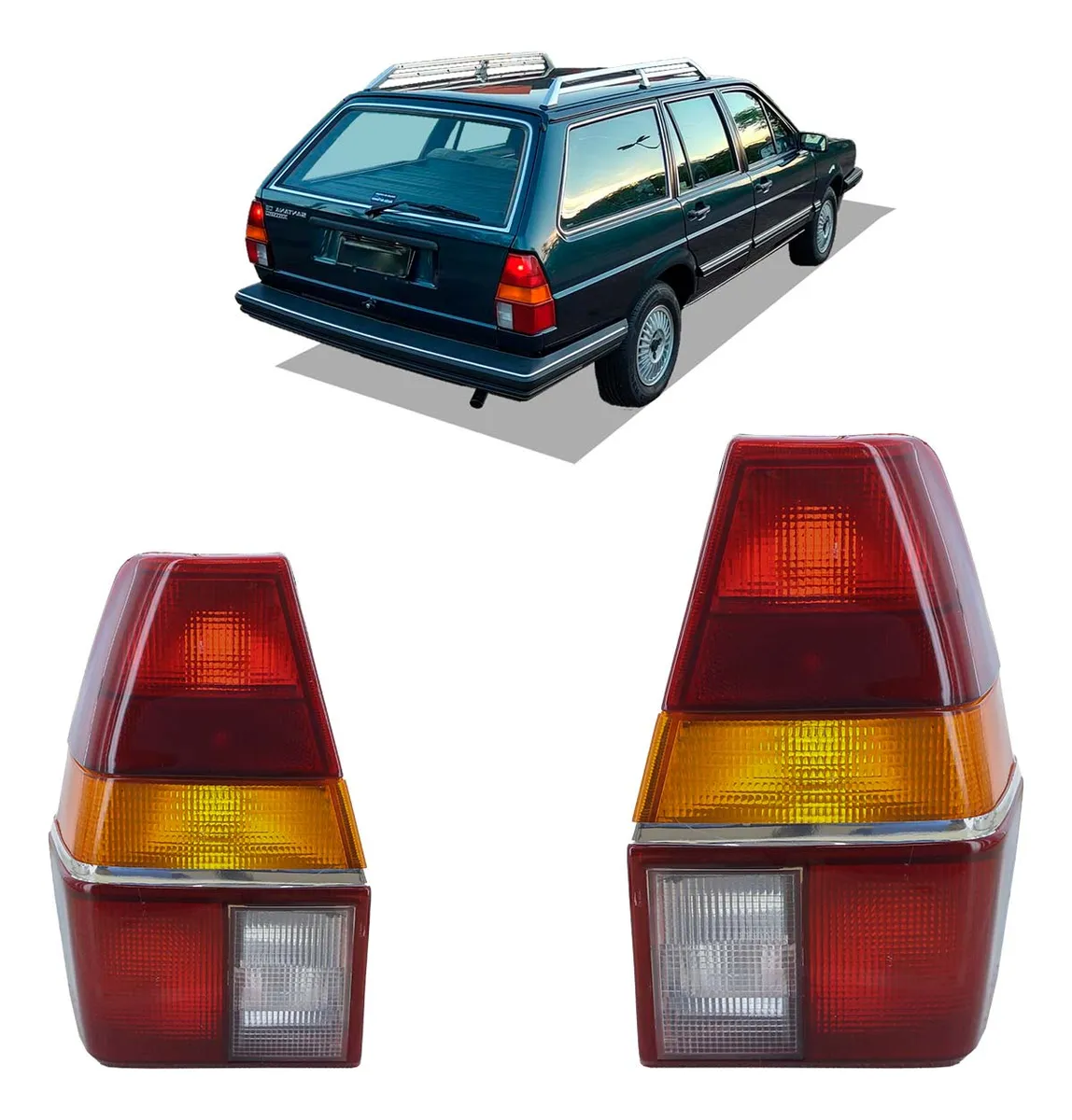 Par de luces traseras Quantum 1985 1986 1987 1988 A 1991