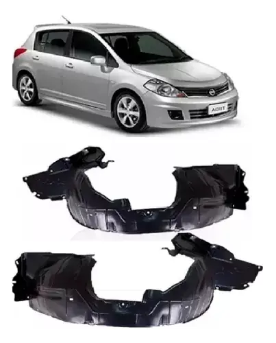 Par Guardabarros Delantero Nissan Tiida Hatch 2009