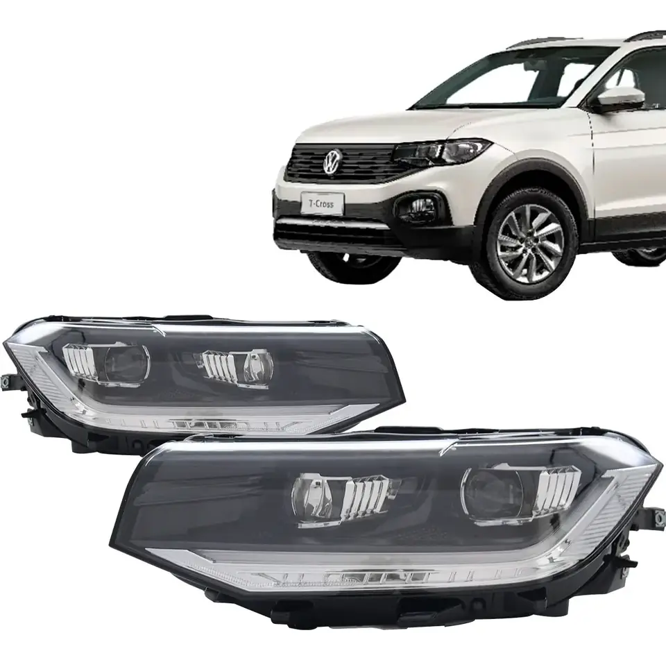Farol T-cross 2019 2020 2021 2022 23 24 Led