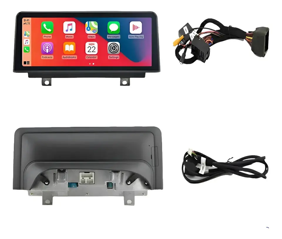 Multimidia Android Carplay Bmw X1 2018 2019 2020 2021 Negro