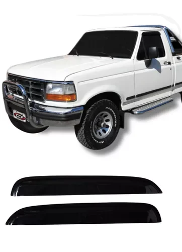 Deflector de canalones de lluvia Smoke 2 puertas ford f1000
