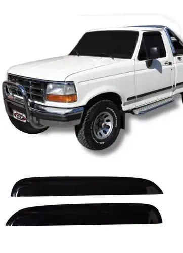 Deflector de canalones de lluvia Smoke 2 puertas ford f1000