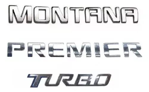 Kit de emblema Montana 2023 2024 Premier Turbo Cromad