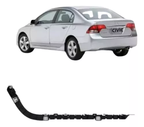 Guía de parachoques trasero Civic 2007 a 2011 derecha/ izquierda (precio unitario)